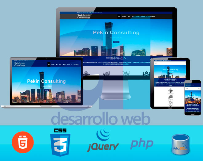 Desarrollo de sitios Web